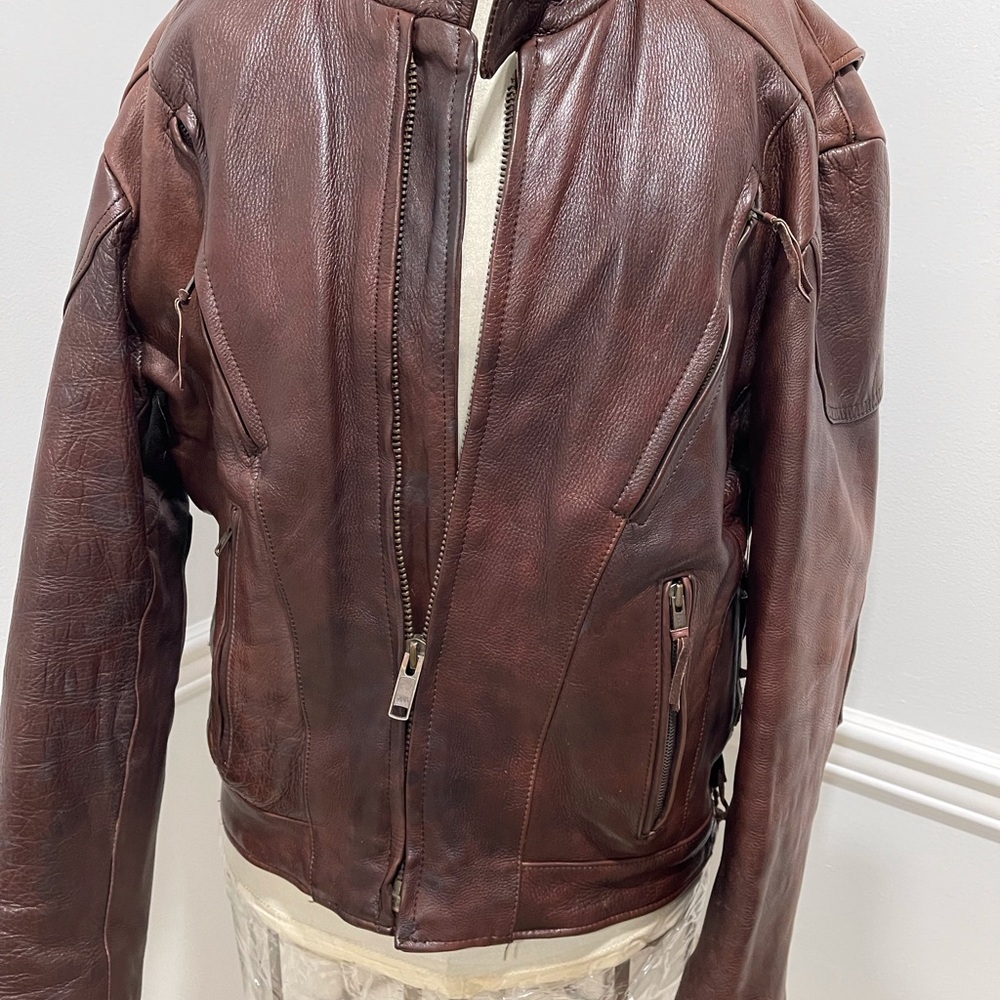 Brown Bomber Jacket with Classic Design